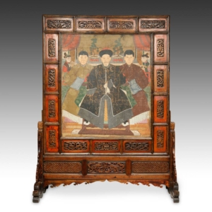 Floor Screen Depicting Ancestor Group
