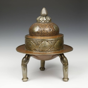 Incense Burner Depicting Ashtamangala