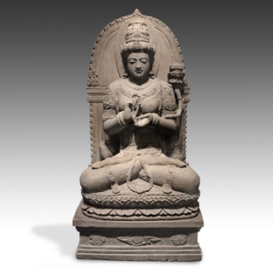 Seated figure of Ken Dedes or Prajnaparamita
