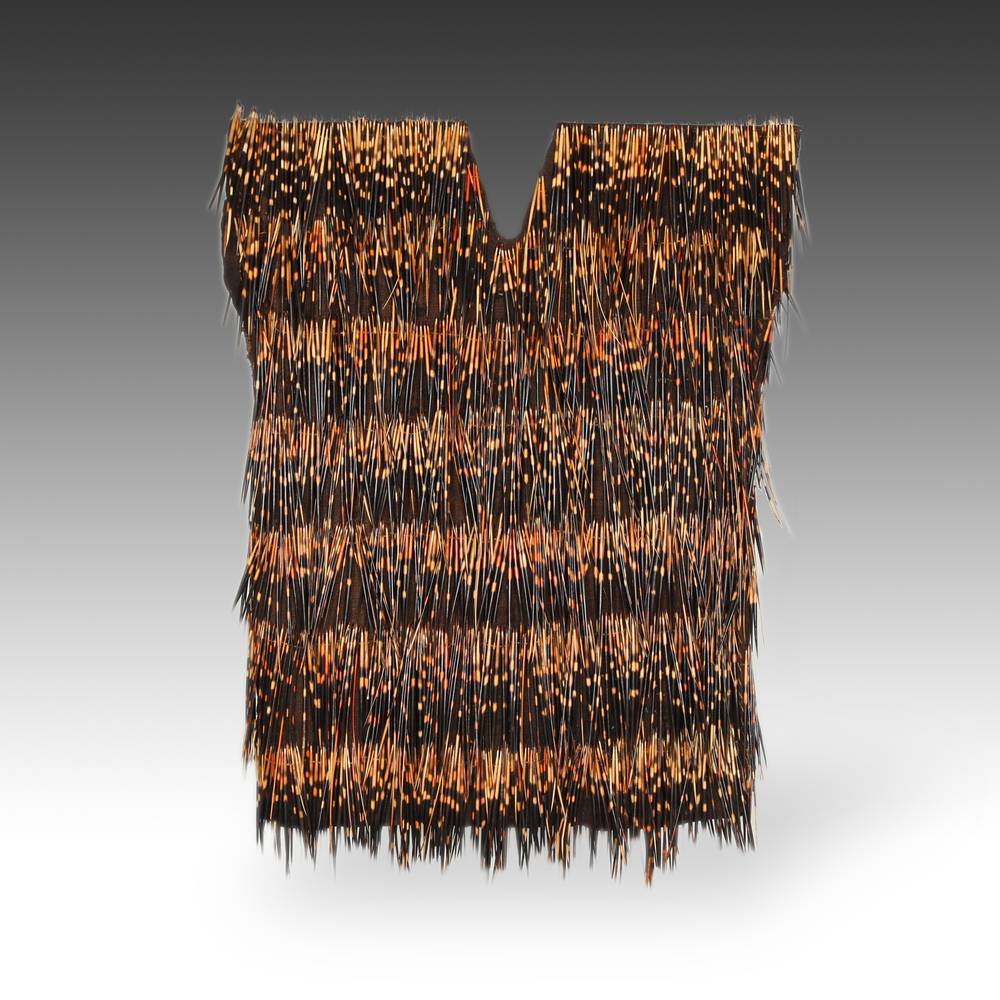 Ceremonial Porcupine Tunic of the Kaka People, Cameroon