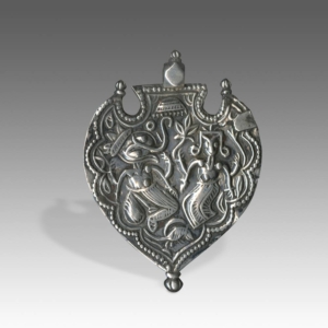 Plaque Amulet Depicting Ganesh and Lakshmi