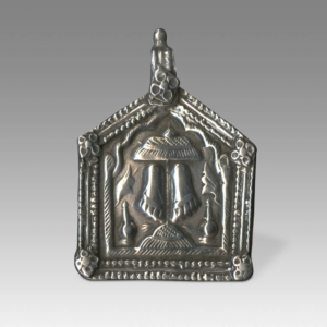 Plaque Amulet Depicting Vishnu Padaka