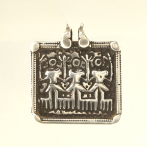 Plaque Amulet Depicting Hoi Mata or 3 Mothers