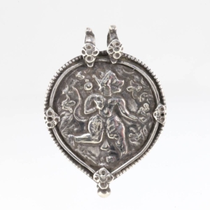Plaque Amulet Depicting Hanuman with Offering
