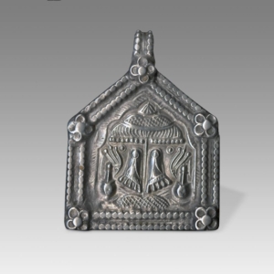 Plaque Amulet Depicting Vishnupadaka