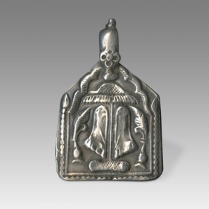 Plaque Amulet Depicting Vishnupadaka
