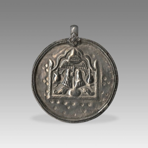 Plaque Amulet Depicting Vishnu Padaka