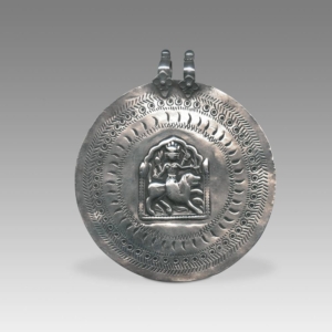 Plaque Amulet Depicting Vishnupadaka