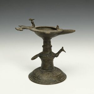 Indian Bronze Oil Lamp