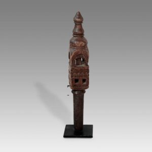 Indian Wood Bottle Stopper, Based