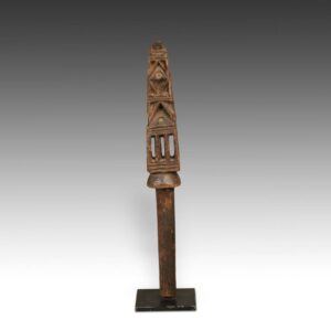 Indian Wood Bottle Stopper, Based