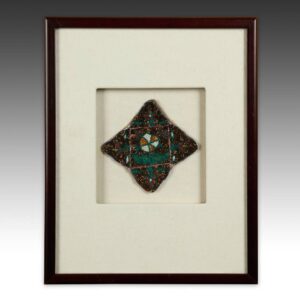 Indonesian Wedding Applique, Framed