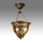 Turkish Hanging Lamp, Electrified, Turkey