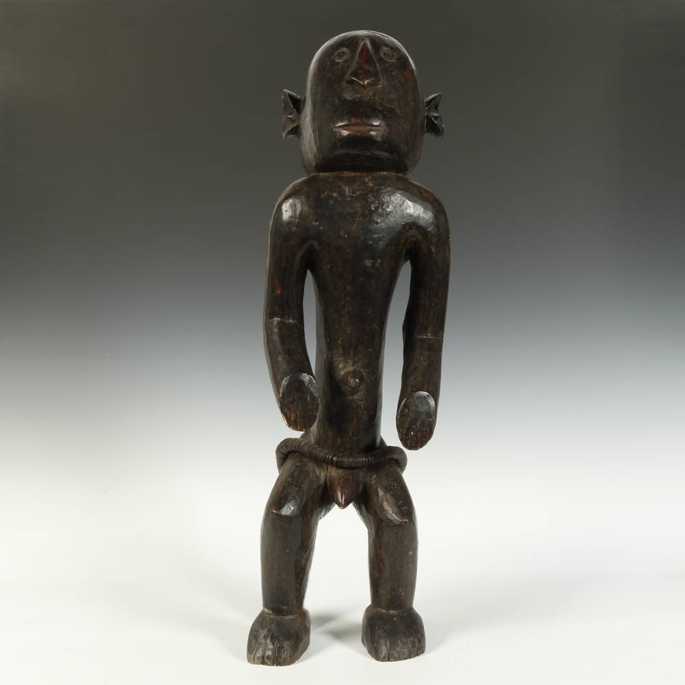Lega Effigy Figure of a Monkey