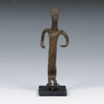 Bambara Figure of Seated Man with Bound Hands, Bambara Peoples, Mali