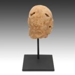 Bura Figurative Vessel Top, Based, Bura People, Niger