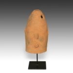 Bura Figurative Vessel Top, Based, Bura People, Niger