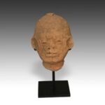 Bura Figurative Vessel Top, Based, Bura People, Niger
