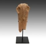 Bura Figurative Vessel Top, Based, Bura People, Niger