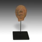 Koma Terra Cotta Funerary Figure, Koma People, Ghana