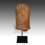 Bura Figurative Vessel Top, Bura People, Niger