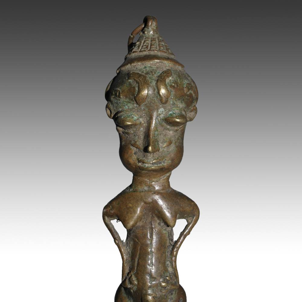 Yoruba Ogboni Ceremonial Staff, Based - Image 5