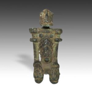 Dogon Kneeling Bearded Warrior Looking Skyward