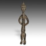 Senufo Iron Kneeling Figure, Senufo Peoples, Ivory Coast