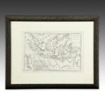 French Map, Framed, France