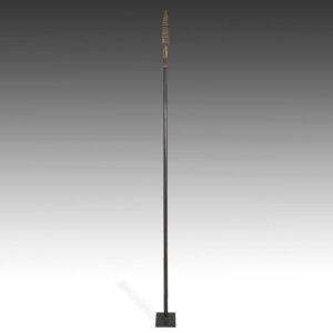 Indonesian Bronze Spear, Based