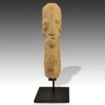 Bura Figurative Vessel Top, Based, Bura People, Niger