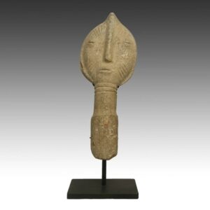 Bura Figurative Funerary Marker, Based