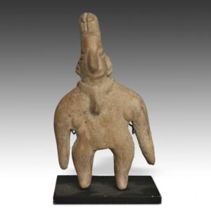 Mexican Terra Cotta Standing Figure, Based