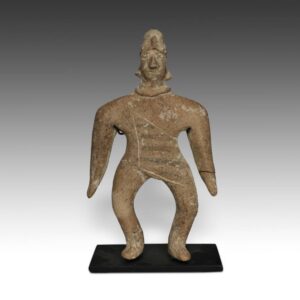 Mexican Terra Cotta Standing Figure, Based
