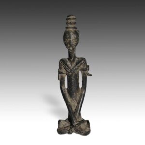 Bambara Bronze Figure, Mali