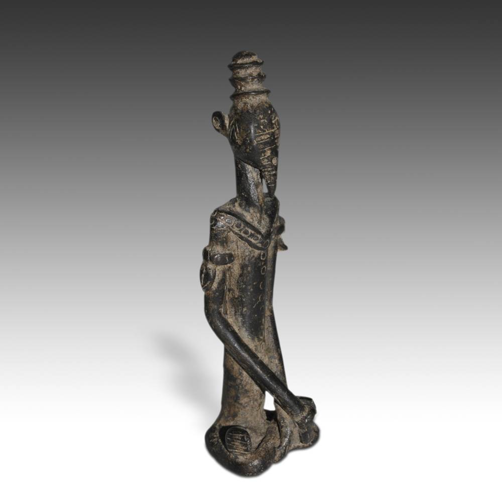 Bambara Bronze Figure, Mali - Image 3