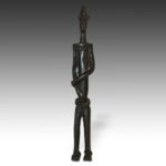 Bambara Figure of Seated Man with Bound Hands, Bambara Peoples, Mali