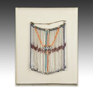 Xhosa Wedding Veil, South Africa, Framed