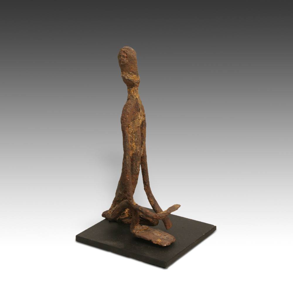 African Abstract Seated Figure - Image 2