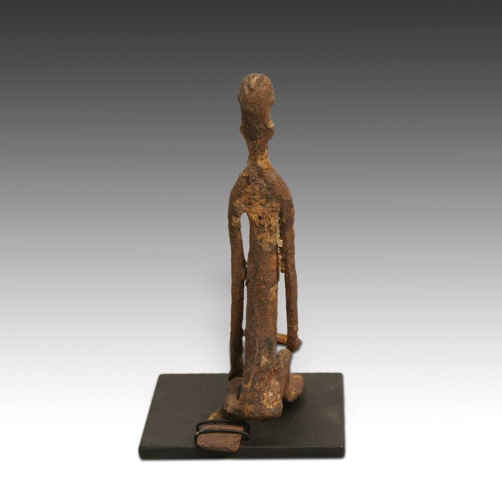 African Abstract Seated Figure - Image 3