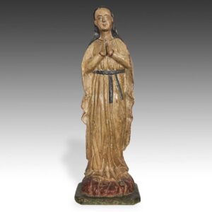 Indian Standing Figure Depicting the Virgin Mary