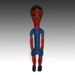 Tabwa Wood Fetish Figure, Tabwa Peoples, Republic of Congo