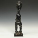 Cameroonian Bronze Equestrian Figure, Cameroon