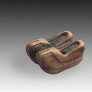 Chinese Toggle Depicting Shoes