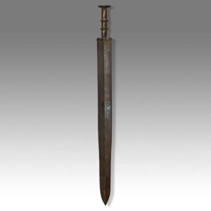 Chinese Bronze Excavated Blade