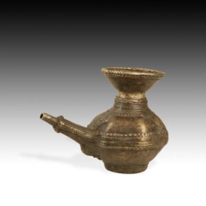 Indian Brass Oil Lamp