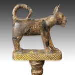 Ashanti Footed Chest with Geometric & Animal Motifs, Ashanti Peoples, Ghana