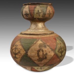 Nupe Water or Palm Wine Vessel, with Base
