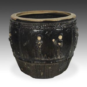 Vessel with Chinese Figures, China