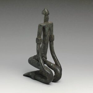 Senufo Iron Kneeling Figure